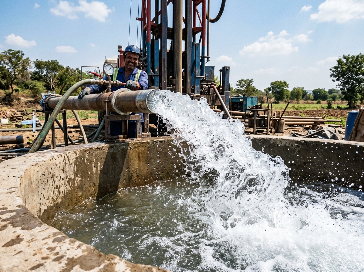Water and groundwater yield testing
